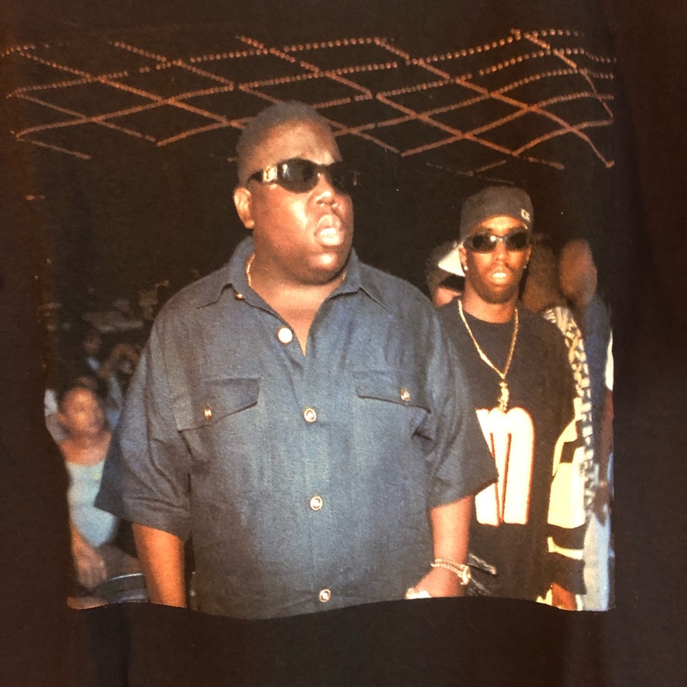 Notorious BIG & Puff Daddy T Shirt M